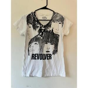 The Beatles Revolver Album Cover V-neck Shirt